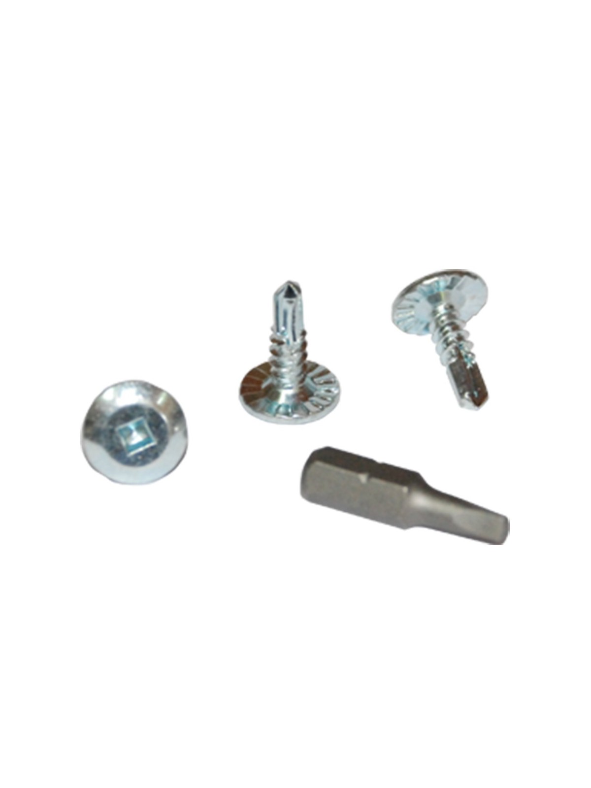 Tornillos ala ancha para tela metalica