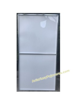 Panel ciego para aviarios y pajareras
