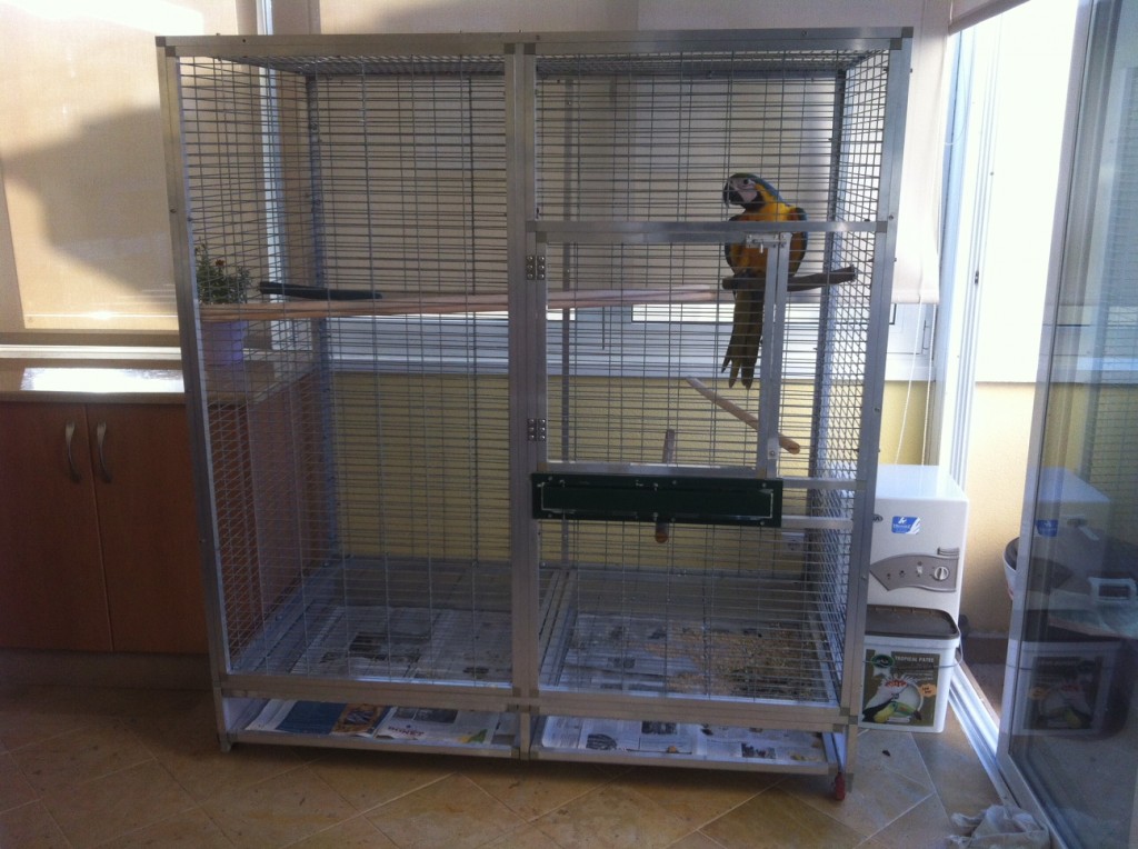 Aviarios para aves exóticas